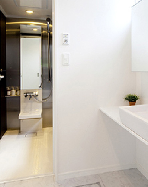 洗練されたインテリア