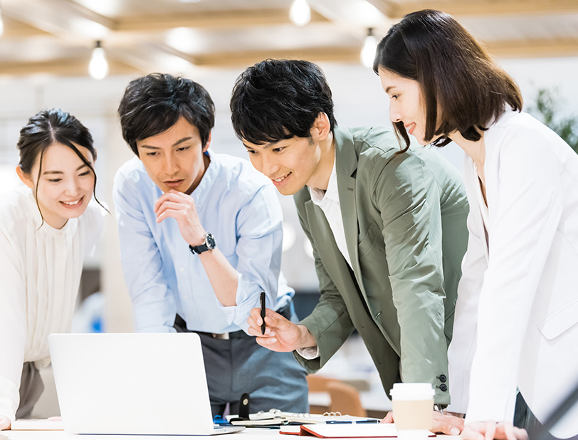 互いにフォローし合えるフラットな関係