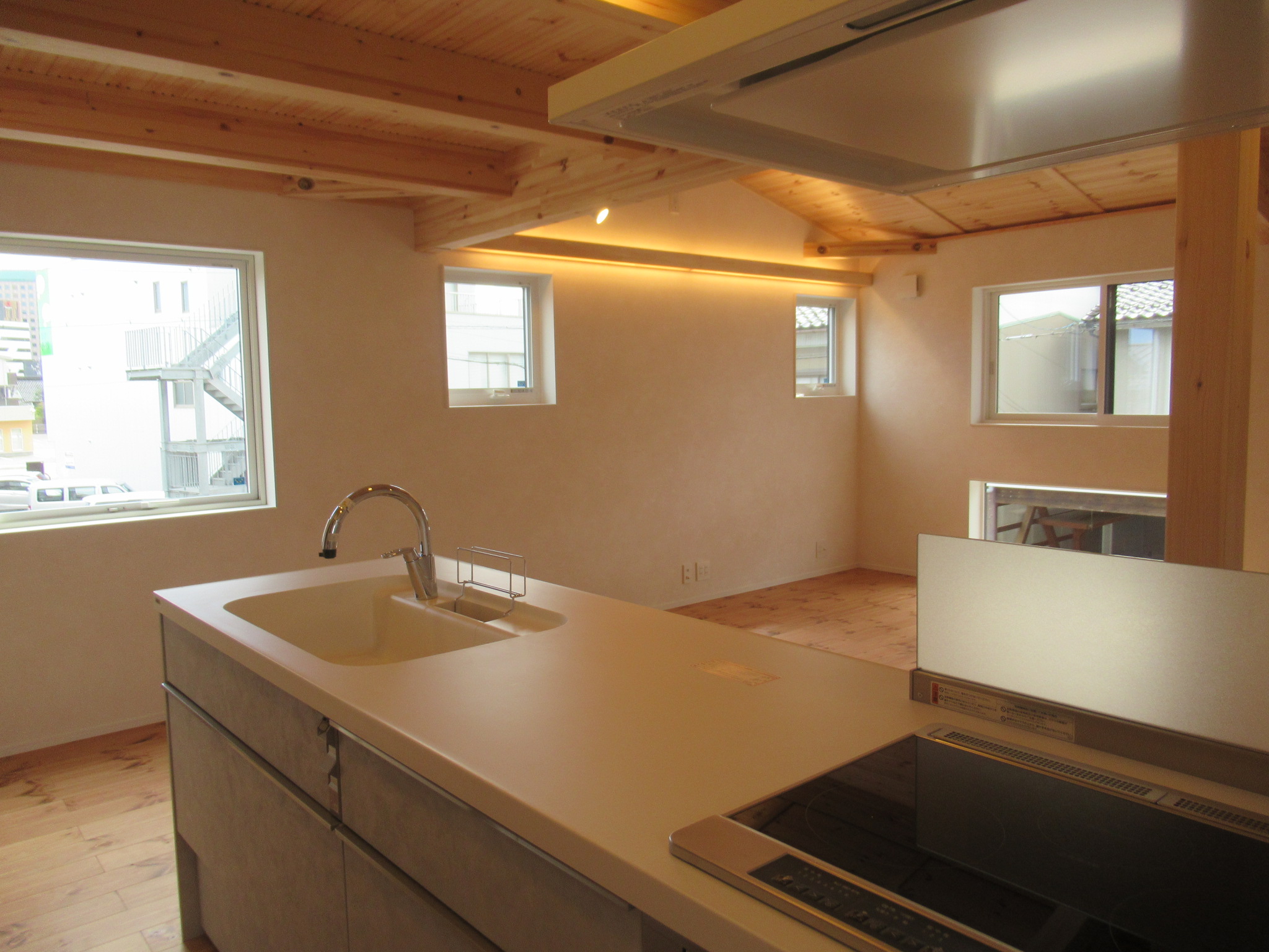 暮らしのかたち展　in　牛島本町（街中の２階リビングの木の家）